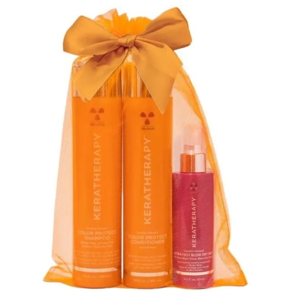 NEW Keratherapy Keratin infused COLOR PROTECT HOLIDAY TRIO